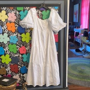 Faithfull the Brand Kiona Midi Dress